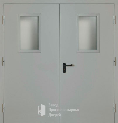 Фото двери «Двупольная со стеклом EI-30» в Щёлково
