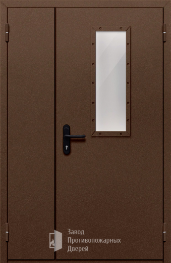 Фото двери «Полуторная со стеклом №28» в Щёлково