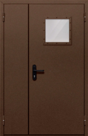 Фото двери «Полуторная со стеклом №88» в Щёлково