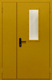 Фото двери «Полуторная со стеклом №25» в Щёлково
