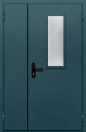 Фото двери «Полуторная со стеклом №27» в Щёлково